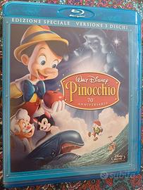 Pinocchio 70 anniversario cofanetto Blu-Ray