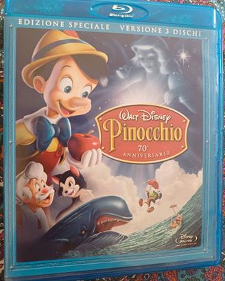 Pinocchio 70 anniversario cofanetto Blu-Ray