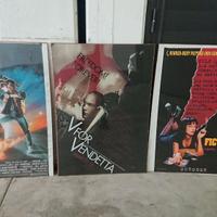 Poster quadri 70x100 futuro vendetta pulp fiction