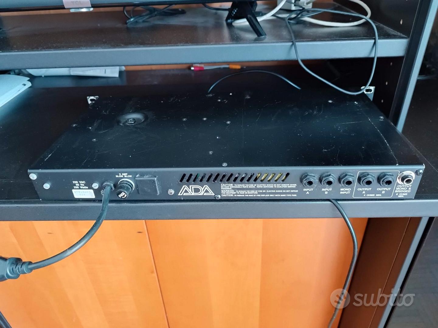 ADA MicroTube 100 Power Amp - Finale Stereo/Mono - Strumenti