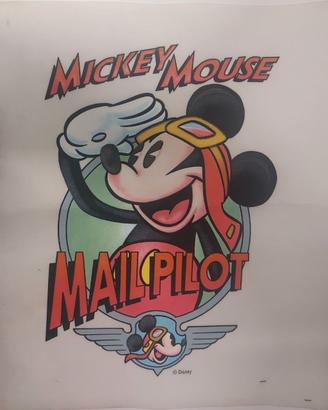 Striscione su tela olona Disney "Mail Pilot"