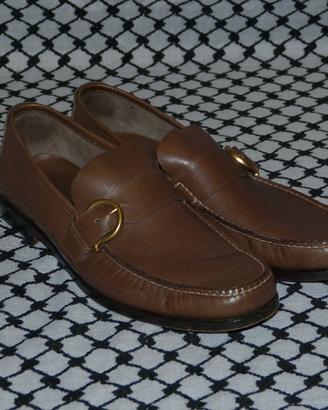 Mocassini marroni Salvatore Ferragamo