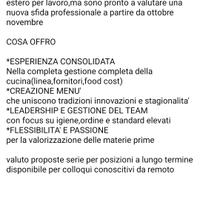 chef di cucina