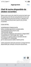 chef di cucina