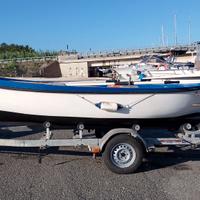 Gozzo 5mt vetroresina & Fuoribordo Yamaha