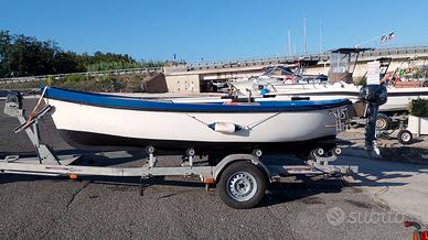 Gozzo 5mt vetroresina & Fuoribordo Yamaha