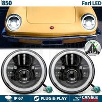 Coppia FARI LED 7 Pollici PER FIAT 850 Angel Eyes