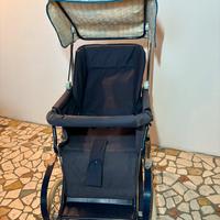 Carrozzina Inglesina vintage blu – elegante e rara
