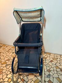 Carrozzina Inglesina vintage blu – elegante e rara