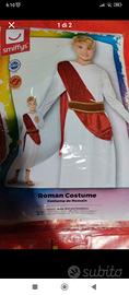 vestito di carnevale imperatore romano 