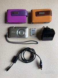 Fotocamera digitale compatta nikon coolpix S3700