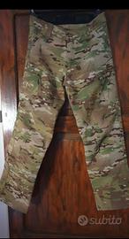 Pantaloni militari softshell multicam 