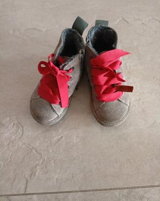 stivaletti bambino bambina Panchic 23 unisex grigi