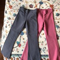 N’ 2 leggings invernali bimba 7 anni 128 cm