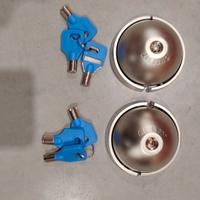 Coppia lucchetti porte furgoni