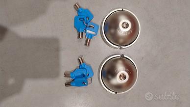 Coppia lucchetti porte furgoni