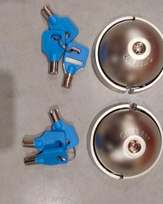 Coppia lucchetti porte furgoni