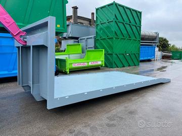 CONTAINER A PIANALE SENZA SPONDE CON CODA A ZER