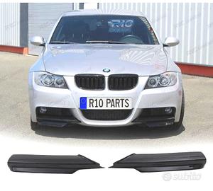 SPLITTER PARAURTI PER BMW E90 E91 05-08 PACK M NER