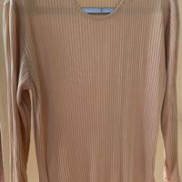 Sottogiacca beige in seta