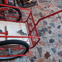 Rimorchio per biciclette vintage