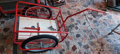 Rimorchio per biciclette vintage