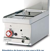 Friggitrice a gas da banco