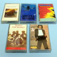 Audiocassette anni 80 90 musica classica rock tape