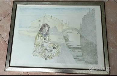 Romano parmeriggiani litografia quandro