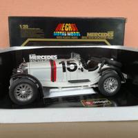Modello auto mercedes 500 k roadster n.15 burago