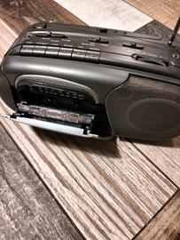 Radio cassette SABA vintage anni 80.