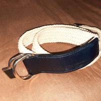 cintura intrecciata panna Sergio Tacchini 