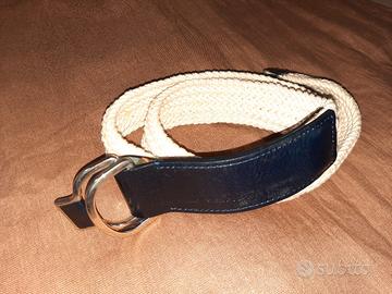 cintura intrecciata panna Sergio Tacchini 