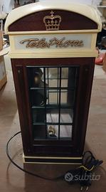 Radio Vintage a Forma di Cabina Telefonica 