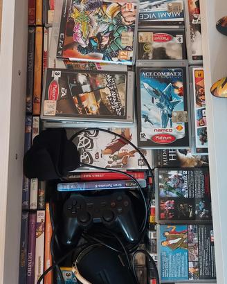 Playstation 2 e 3 slim + PSP + giochi