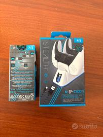 Base ricarica doppia + Cavi PS5 Stealth Nuovi