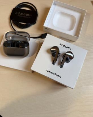 Samsung Galaxy Buds 3 con cancellazione dei rumori