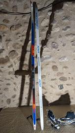 ski e scarponcini da fondo