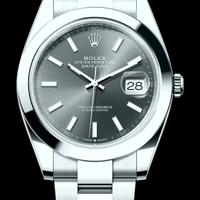 Rolex DJ 41mm 126300 Rhodium like new 2021 full 