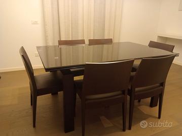 TAVOLO + 6 SEDIE Calligaris