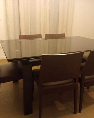 TAVOLO + 6 SEDIE Calligaris