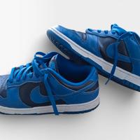 Nike Dunk Low Hyper Cobalt Nero Blu