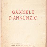 1951 GABRIELE D'ANNUNZIO Ist divulgazione dann