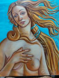  Quadro Venere olio su tela 50x60cm |Arte
