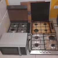 piano cottura e microonde 