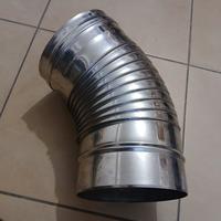 curva  in acciaio inox   AISI  316