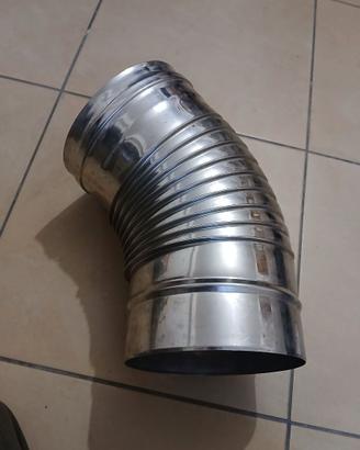 curva  in acciaio inox   AISI  316