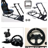 Postazione SIM racing Logitech G920 + leggi 