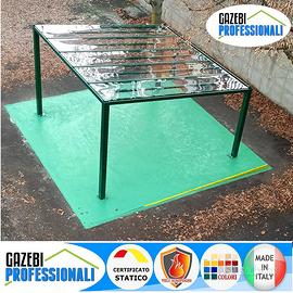Gazebo pergola pensilina copertura carport box pvc