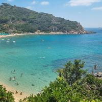 Elba, Procchio: appartamento nuovo con giardino